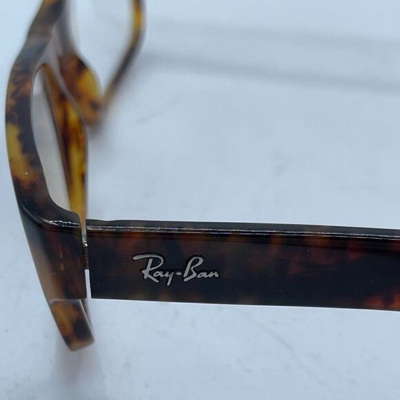 RAY-BAN tortoise brown rectangular cat eye frames RX eyeglasses RB 5122 2291 - Picture 14 of 16